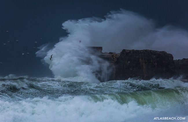 Temporal de Levante en Tarifa