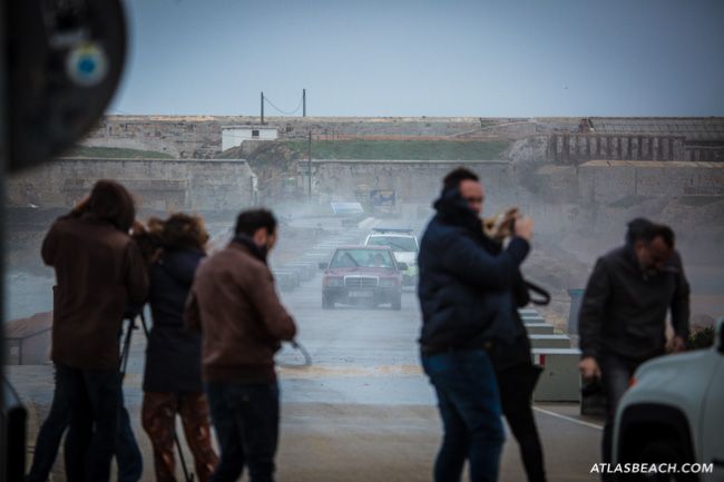 El temporal generó mucha espectación