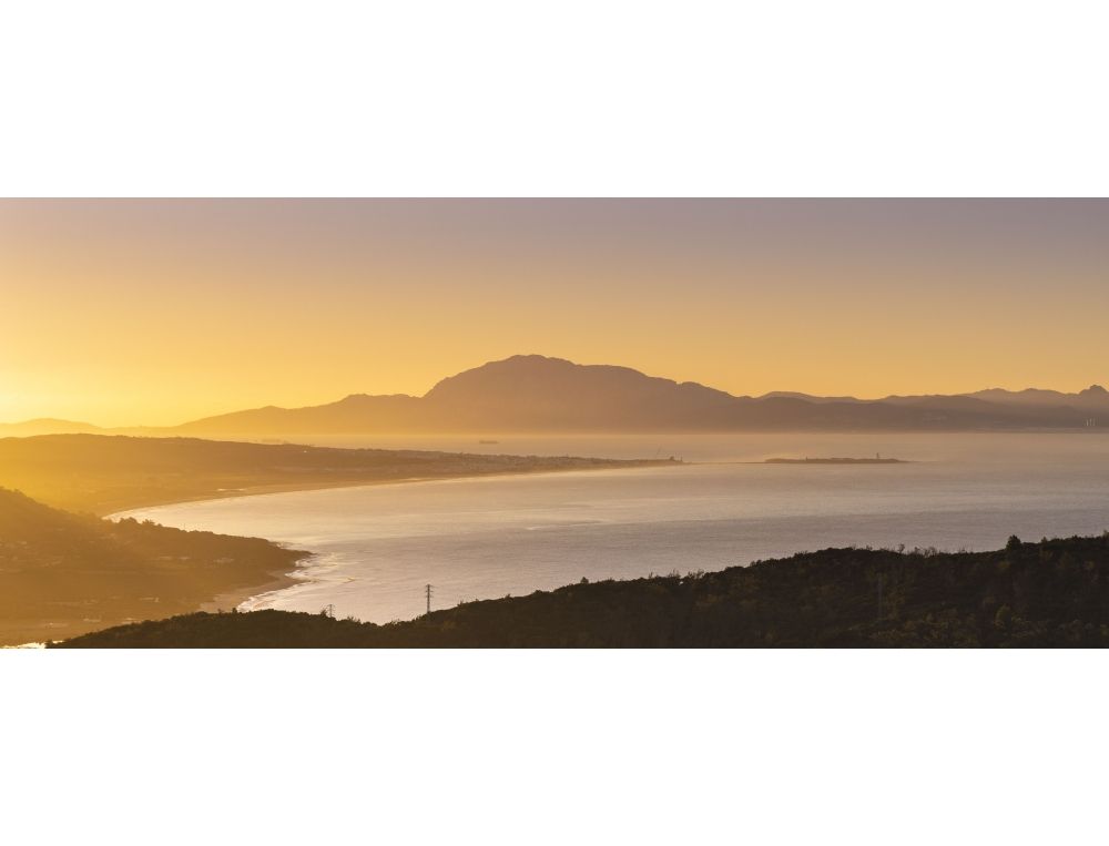Two continents one sunrise