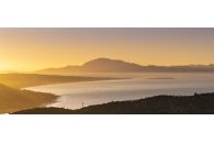 Two continents one sunrise