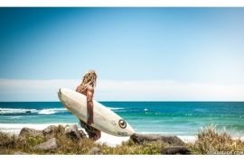 Surfing with Marley